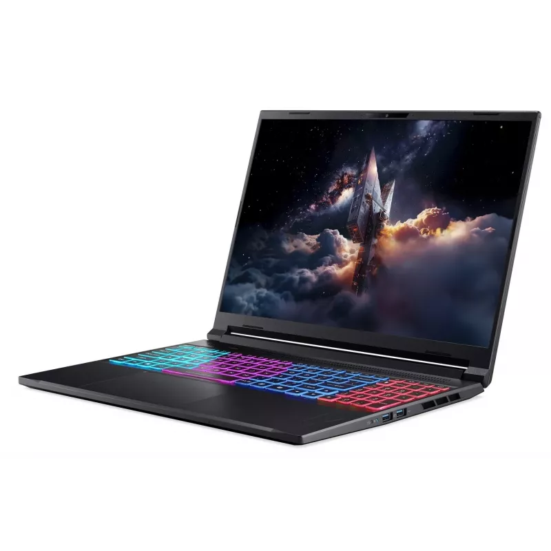 Acer Nitro V 16S Portátil gaming, Intel Core 7 240H, 16 polegadas WUXGA 180Hz, 32GB, 1TB SSD, NVIDIA GeForce RTX 5060, sem sistema operativo