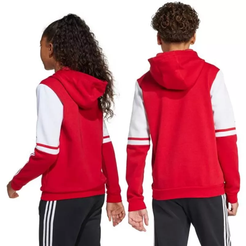 adidas Squadra 25 Sweat-Hoodie para criança Team Power Red JD4805 140cm