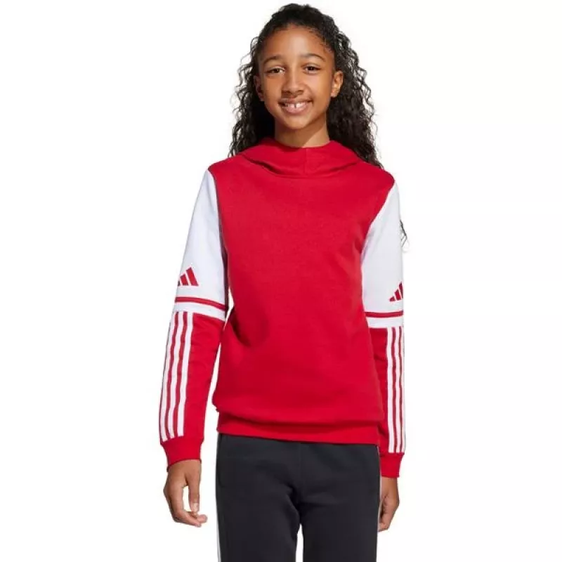 adidas Squadra 25 Sweat-Hoodie para criança Team Power Red JD4805 140cm