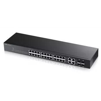 ZyXEL GS1920-24 Switch Gigabit Smart Managed de 24 portas com 4 SFP, NebulaFlex Cloud Management