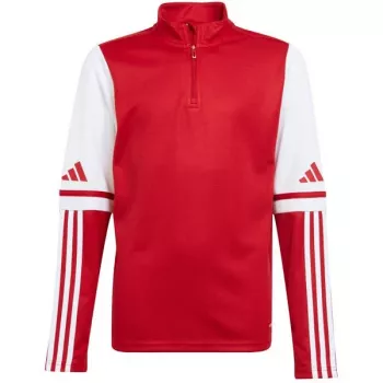 Casaco de treino adidas Squadra 25 criança vermelho 128 cm