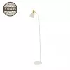 Candeeiro de pé DAVI ML68915-1 40W E27 preto/cinzento