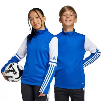 Top de treino adidas Squadra 25 para criança azul 128 cm