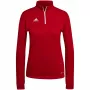 Sweatshirt de treino adidas Entrada 22 Top Training mulher vermelho L