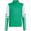 Casaco de treino adidas Squadra 25 criança verde/branco 116 cm