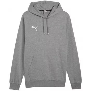 Sweatshirt com capuz PUMA Team Goal Casuals cinzento médio homem corte regular