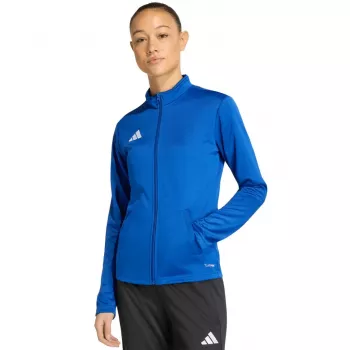 adidas Entrada 26 casaco de fato de treino para mulher azul JZ6594 tamanho L