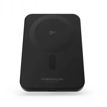 Vonmählen Evergreen Mag power bank magnética 5000 mAh preto