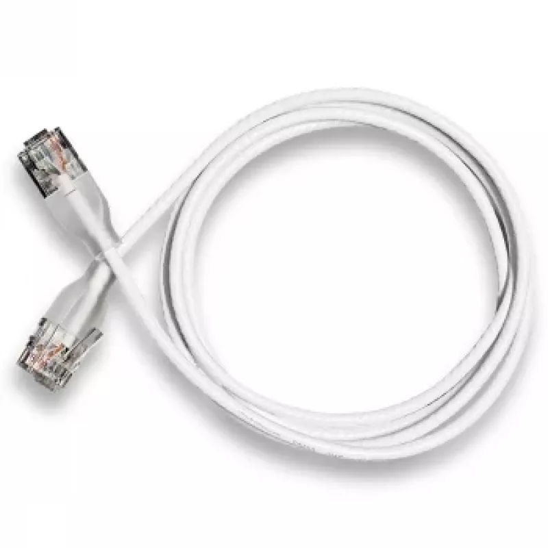 WANTEC eGlow cabo de rede UTP CAT6a, 0,5 m, branco