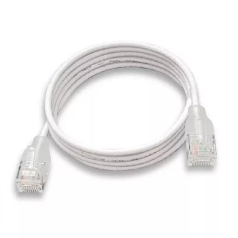 WANTEC eGlow cabo de rede UTP CAT6a, 0,5 m, branco
