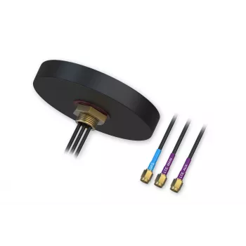 Teltonika PR1UCP25 antena de teto combinada MIMO-LTE/GPS, cabo de 3m, ficha SMA, IP67