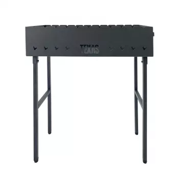 Grelhador a carvão ŠAŠLYKINĖ MG-2 TexasClub 70x30x17 cm preto