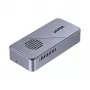 Caixa UNITEK USB4 M.2 NVMe SSD com arrefecimento ativo, 80Gbps, sem ferramentas, alumínio, USB-C
