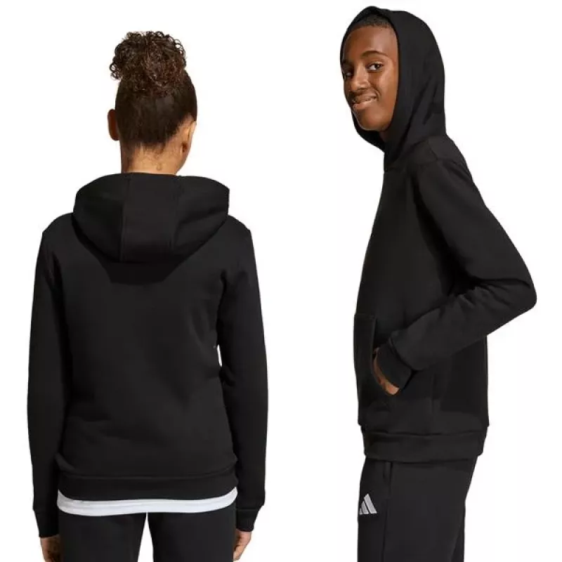 adidas Entrada 26 sweatshirt com capuz criança preto 152cm