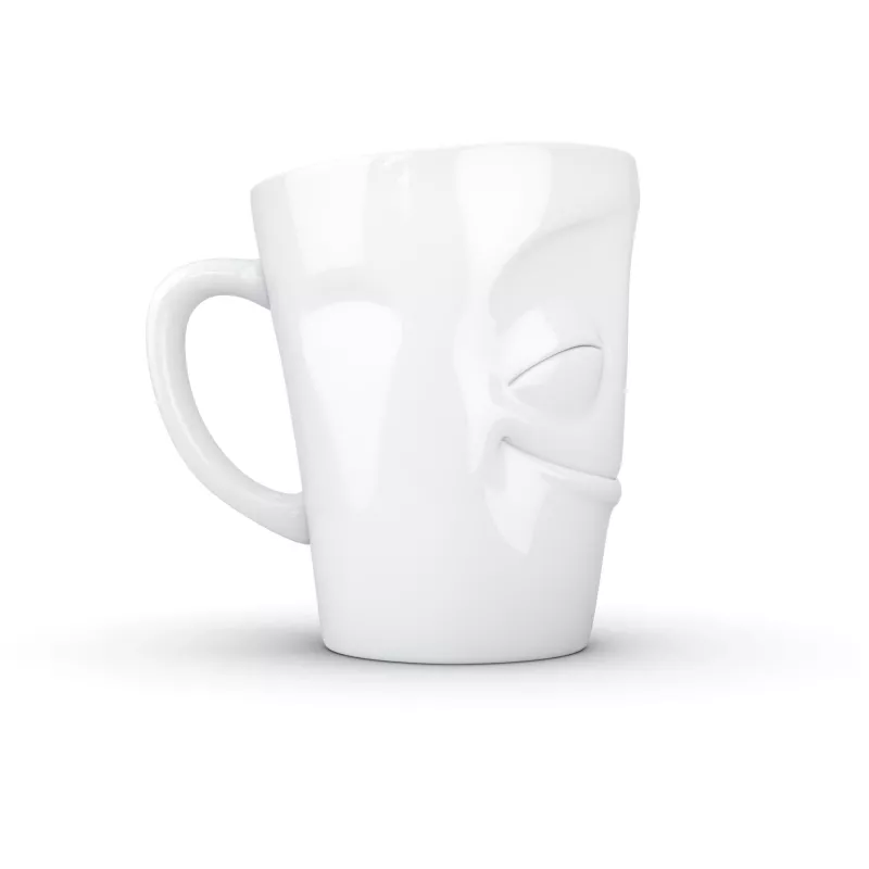 FIFTYEIGHT PRODUCTS T018301 caneca com asa Amused branca 350 ml