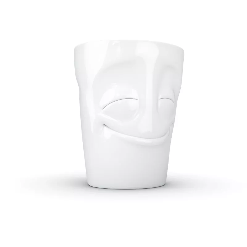 FIFTYEIGHT PRODUCTS T018301 caneca com asa Amused branca 350 ml