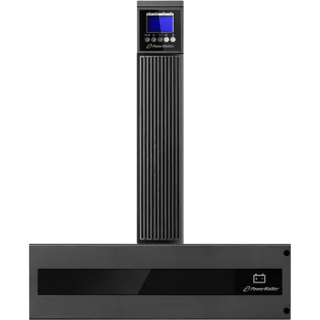 PowerWalker VFI 6000 RTG PF1 6000 VA UPS online de dupla conversão - rackmount/torre, 2 saídas IEC C19, onda sinusoidal pura