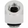 Thermal Grizzly DeltaMate adaptador rotativo 45° G1/4 - níquel brilhante