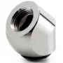 Thermal Grizzly DeltaMate adaptador rotativo 45° G1/4 - níquel brilhante