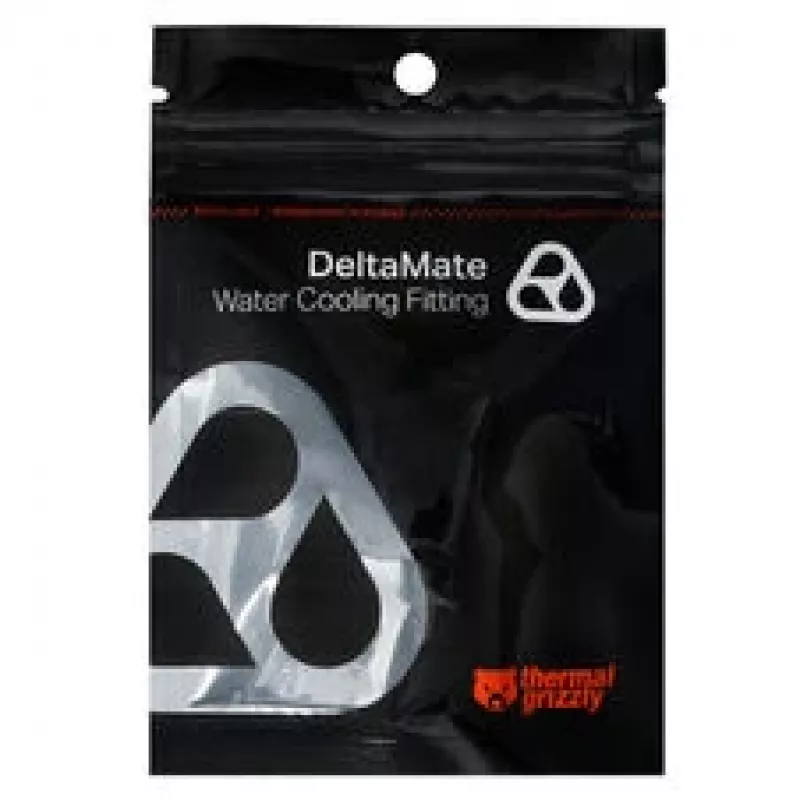 Thermal Grizzly DeltaMate Quick Disconnect macho – F, níquel mate