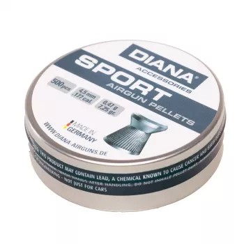 DIANA Sport diabolos 4,5 mm, 500 unid.