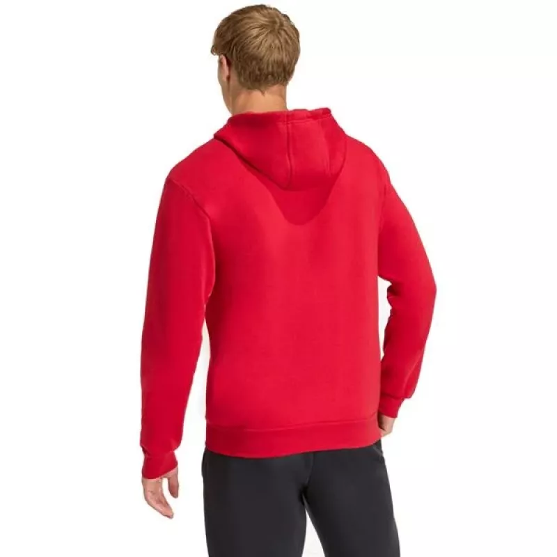 adidas Entrada 26 sweatshirt com capuz e fecho completo homem vermelho XL
