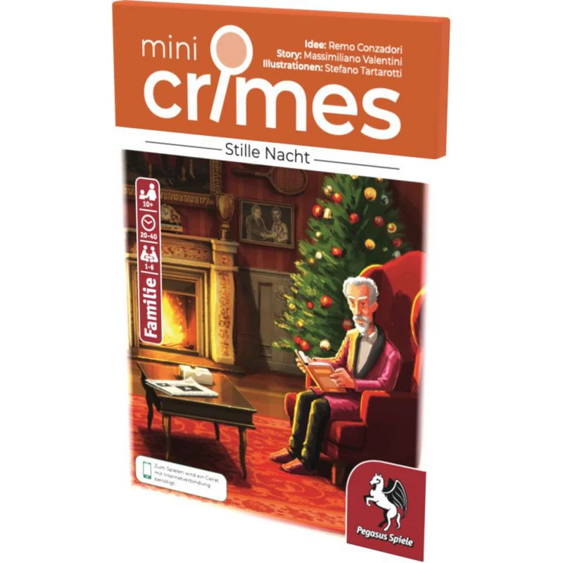 PEGASUS MiniCrimes - Silent Night | jogo de dedução natalício