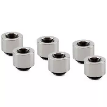 Extensor de encaixe Thermal Grizzly DeltaMate - MF14, níquel brilhante, pack de 6