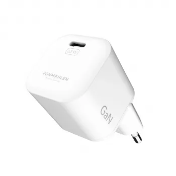 Carregador USB-C Vonmählen Unity Nano GaN 65W branco