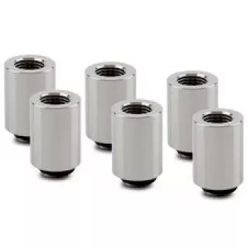 Extensor de encaixe Thermal Grizzly DeltaMate MF28 - Níquel brilhante, pack de 6