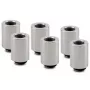 Extensor de encaixe Thermal Grizzly DeltaMate MF28 - Níquel brilhante, pack de 6