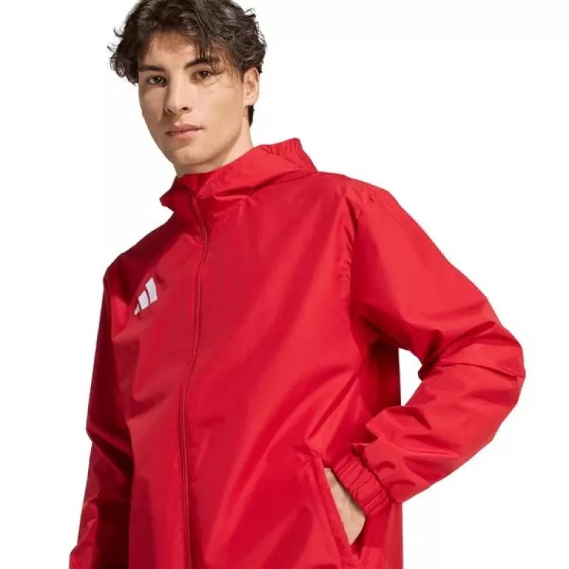 Casaco adidas Entrada 26 All Weather para homem Vermelho XL