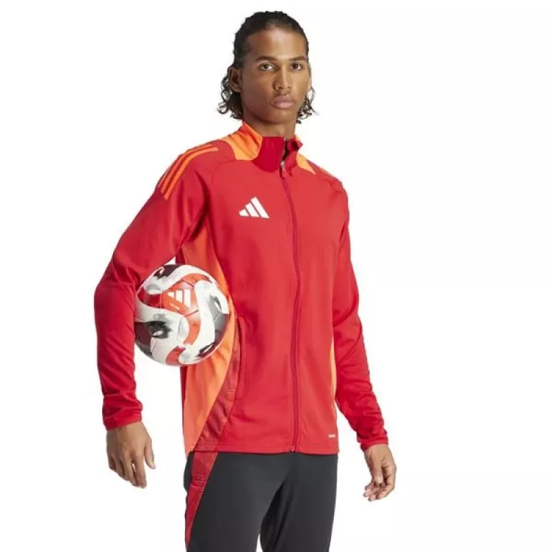 Sweatshirt adidas Tiro 24 Competition para homem Vermelho-Laranja IP1875