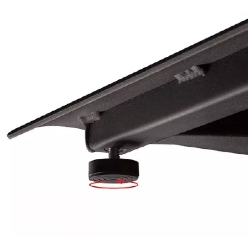 B-TECH AV SYSTEM X - Suporte de chão universal para ecrãs planos (VESA 600 x 400) - 1,8 m