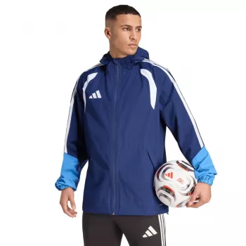 Casaco impermeável adidas Tiro 26 para homem Navy L