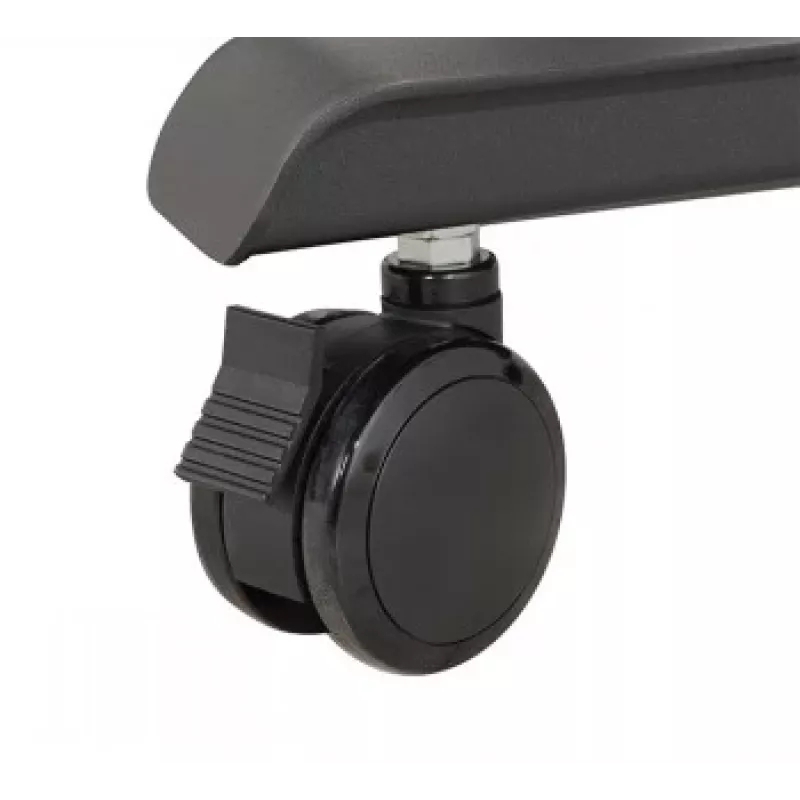 B-TECH AV SYSTEM X - Carrinho universal de perfil baixo para ecrãs planos (VESA 600 x 400) - 0,75 m, colunas Ø50 mm