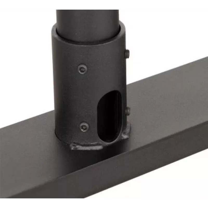 B-TECH AV SYSTEM X - Carrinho universal de perfil baixo para ecrãs planos (VESA 600 x 400) - 0,75 m, colunas Ø50 mm