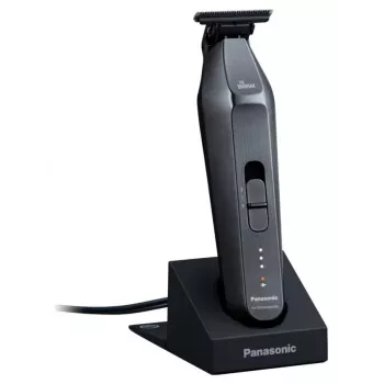 Panasonic Barikan ER-XT70-N801 máquina de cortar cabelo profissional prateada com motor linear, 39 comprimentos de corte, sem fios e com ligação à corrente