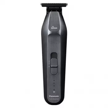 Panasonic Barikan ER-XT70-N801 máquina de cortar cabelo profissional prateada com motor linear, 39 comprimentos de corte, sem fios e com ligação à corrente