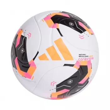 adidas Conext 26 League bola de futebol tamanho 5 branco/preto/Solar Orange KE5865
