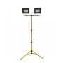 Projetor LED com tripé 2x50W 8500lm IP65 branco frio
