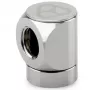 Thermal Grizzly DeltaMate adaptador rotativo 90° G1/4 polegadas para G1/4 polegadas, níquel brilhante
