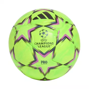 adidas UCL Pro Winter 26/27 League Stage bola de futebol tamanho 5 verde/preto/rosa KE9769