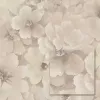 Papel de parede Avellino 363331 – 1,06 m de largura, vinil gofrado sobre não tecido, bege/creme texturado, rolo de 10,05 m