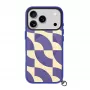 Capa LAUT Keyko Pop para iPhone 17 Pro Max, Indigo Tide