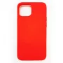 Capa de silicone nano Evelatus para Apple iPhone 13 Pro Soft Touch TPU vermelho
