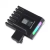 Gestão de alimentação para placas gráficas Aqua Computer AMPINEL 12V-2x6, 650 W, OLED, RGBpx - Tipo B