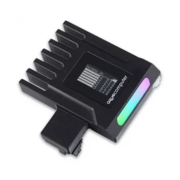 Gestão de alimentação para placas gráficas Aqua Computer AMPINEL 12V-2x6, 650 W, OLED, RGBpx - Tipo B