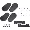 Controlador de ventoinhas SilverStone RAC-CF4-440 de 4 canais, baía de 5,25 polegadas, 30W por canal, preto