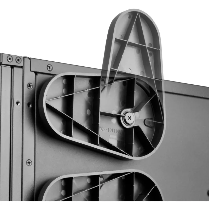 Controlador de ventoinhas SilverStone RAC-CF4-440 de 4 canais, baía de 5,25 polegadas, 30W por canal, preto
